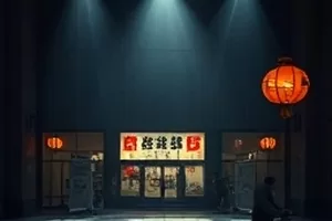 凌晨四点的信连线画面，桌面台灯下摊开一封手写信