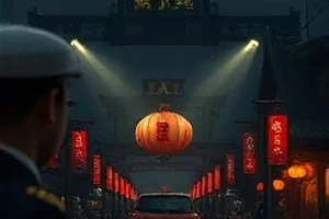 面试前十分钟的模拟问答连线，屏幕中两人正对着镜头讲话